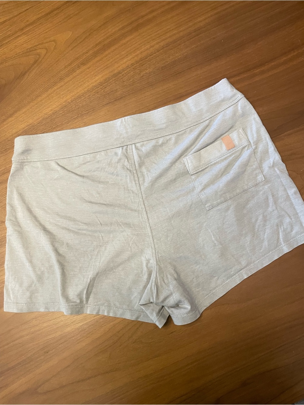 lunya Light Gray Lounge Shorts with Back Pocket | Medium | Soft & Cozy!